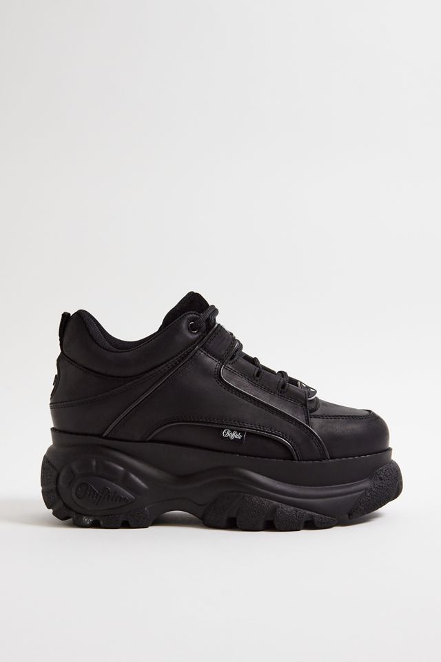 Buffalo Black Classic Trainers #2