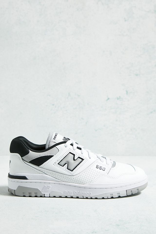New Balance 550 White, Grey, Black Trainers #2