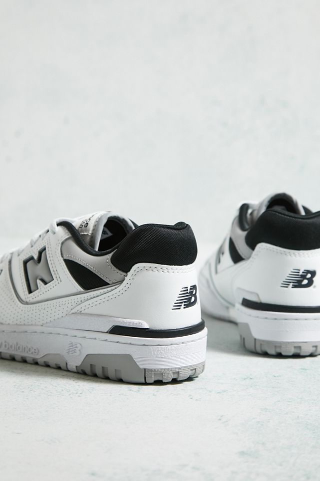 New Balance 550 White, Grey, Black Trainers #4
