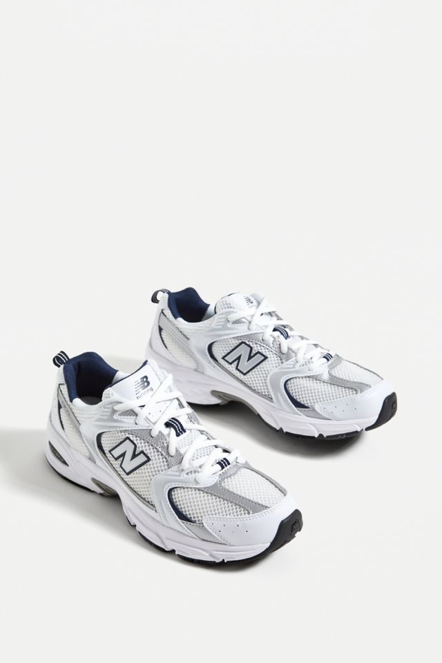 New balance white store 530