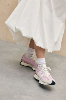 New Balance White Black 327 Trainers | Urban Outfitters UK