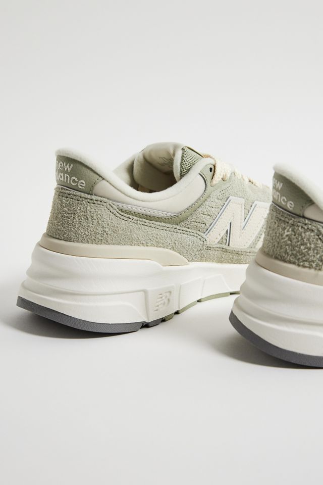 New Balance Olvine Grey 997 Trainers #3