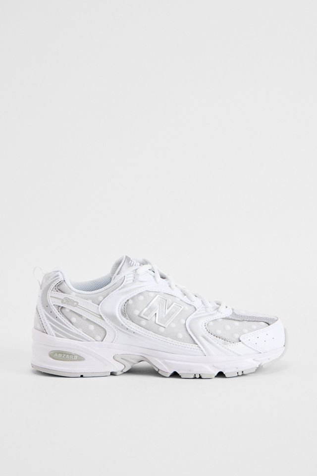New Balance White 530 Polka Dot Trainers #2