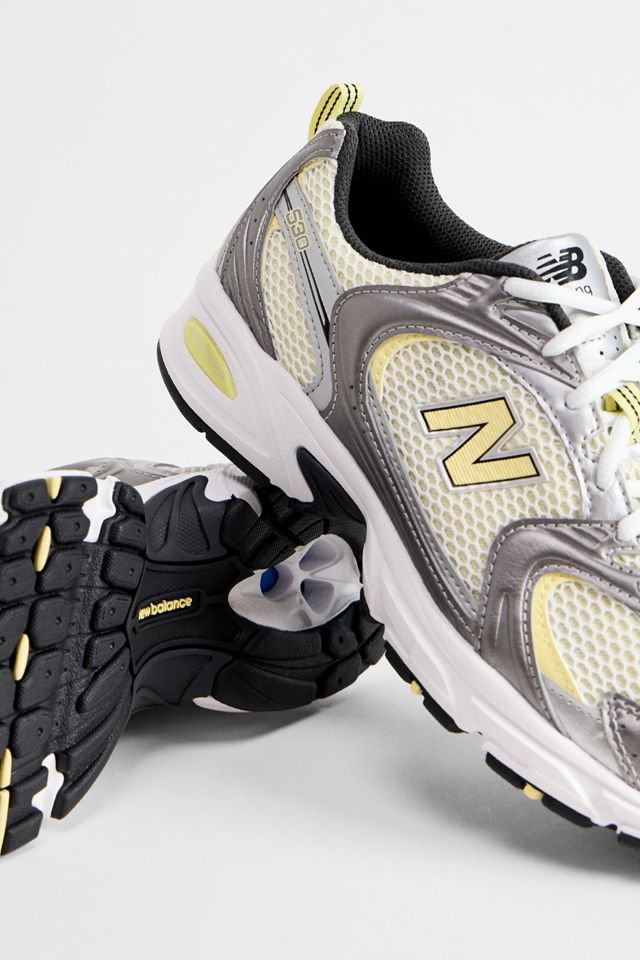 Scarpe da Ginnastica New Balance 530 Argento Giallo #2