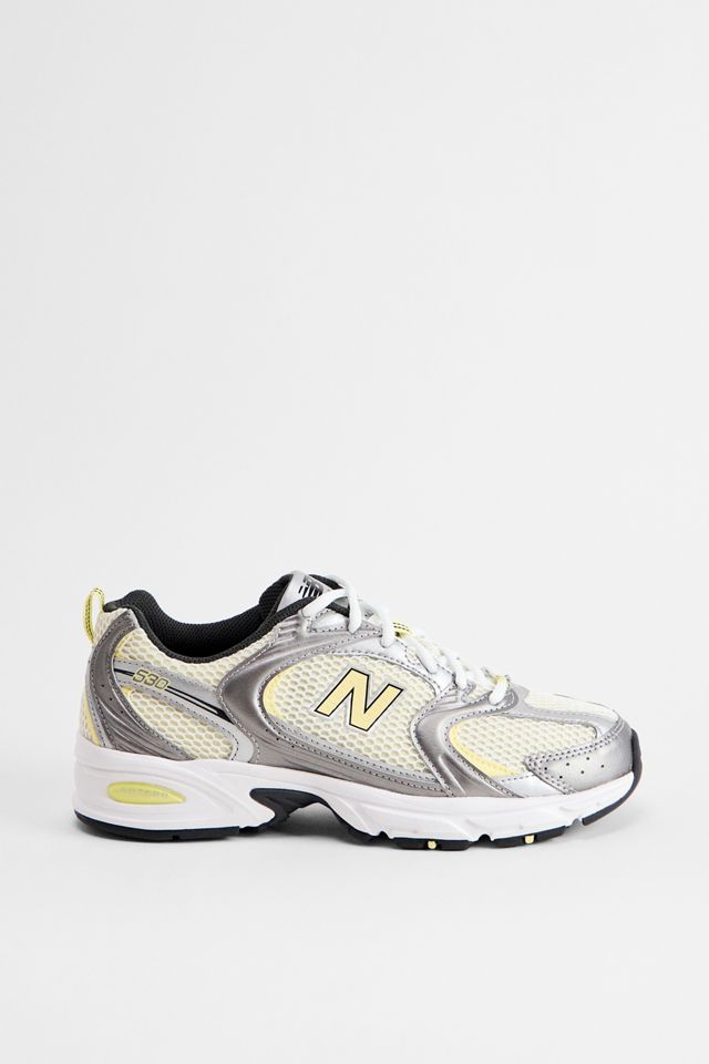 Scarpe da Ginnastica New Balance 530 Argento Giallo #4