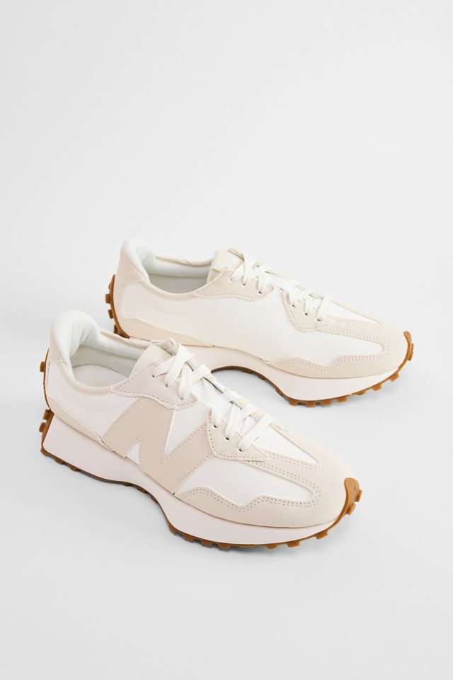 Scarpe da Ginnastica New Balance 327 in Lino e Beige #1