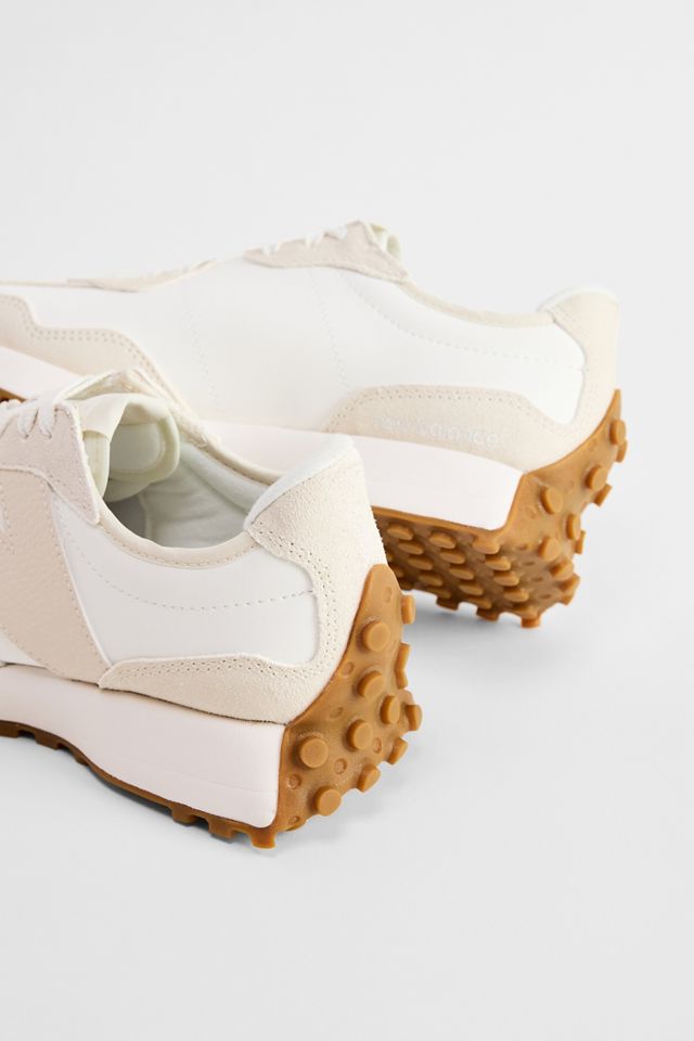 Scarpe da Ginnastica New Balance 327 in Lino e Beige #4