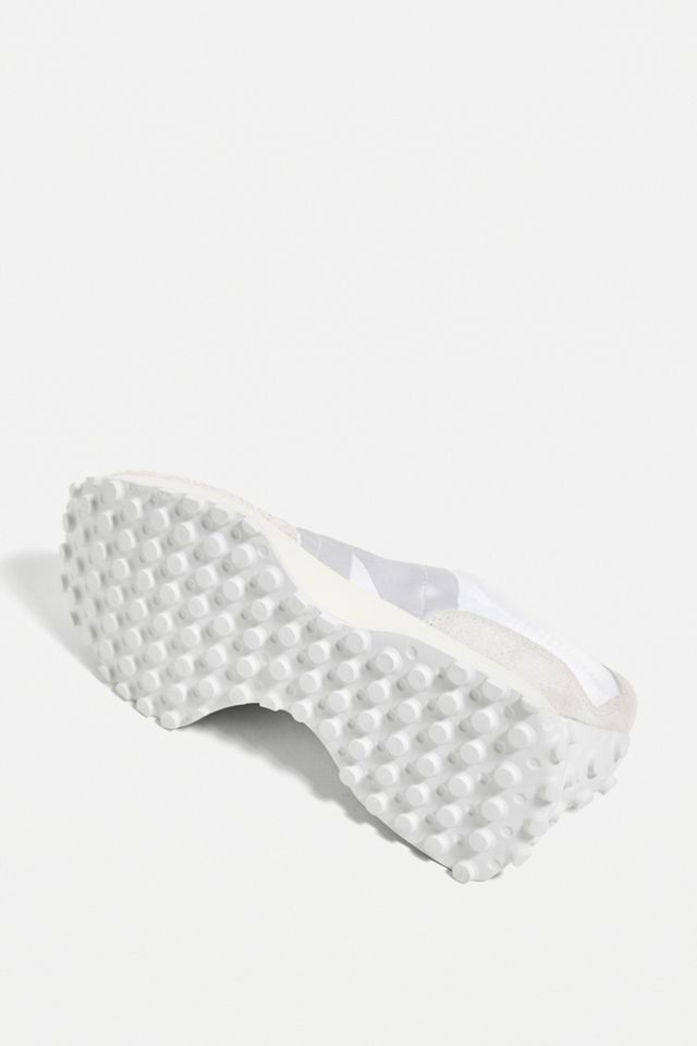 New Balance 327 All White Trainers #3