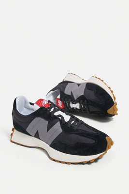 new balance 327 black sole