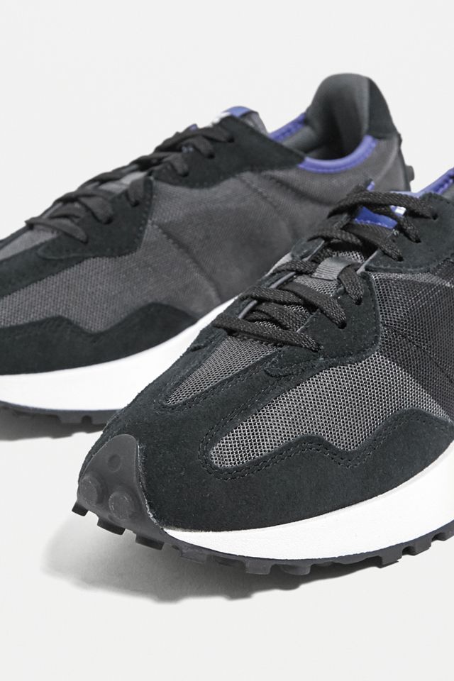 New Balance 327 All Black Trainers #1