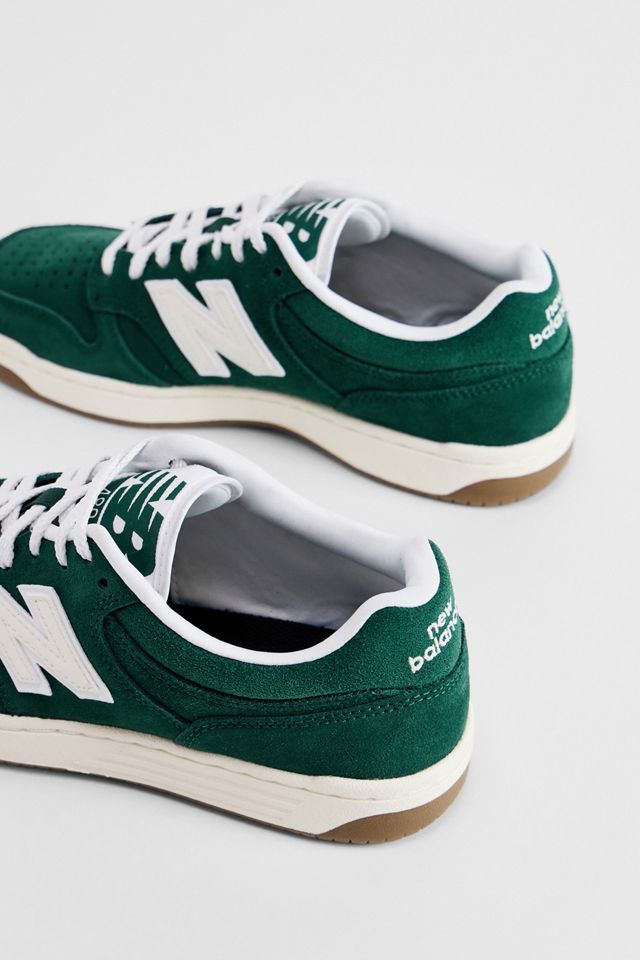 New Balance Green 480 Suede Trainers #4