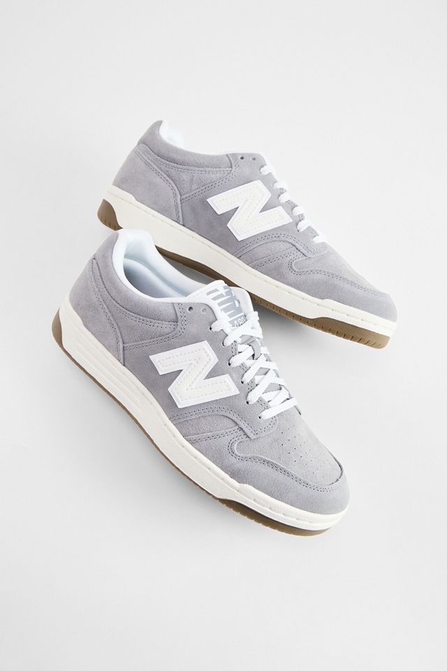 New Balance Grey 480 Suede Trainers #2