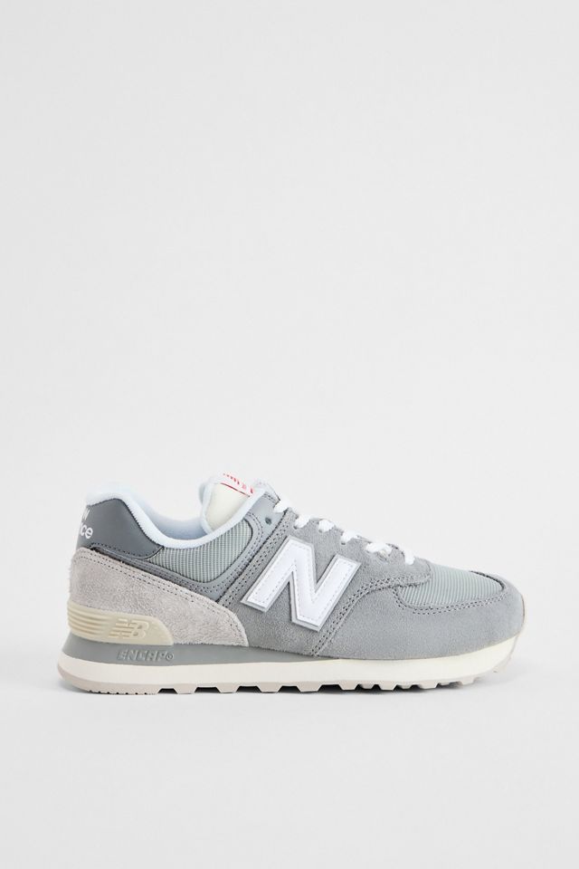 New Balance Sneakers Grigie 574 in Pelle Scamosciata #1