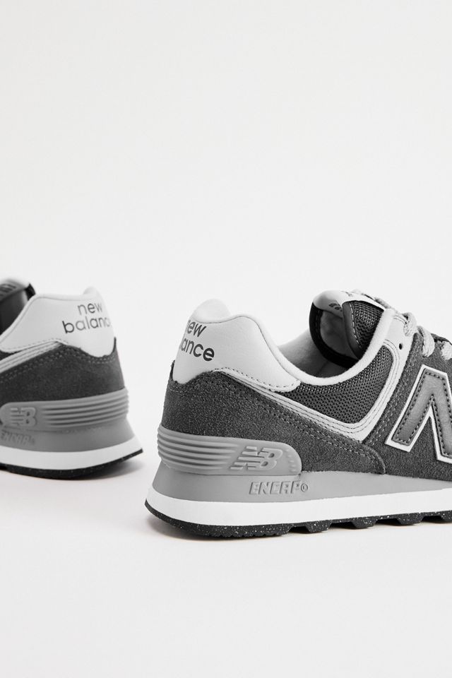 New Balance Burgundy 574 Suede Trainers #4