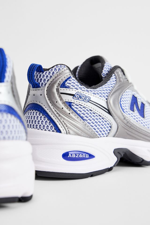 Scarpe da Ginnastica New Balance 530 Argento Blu #2