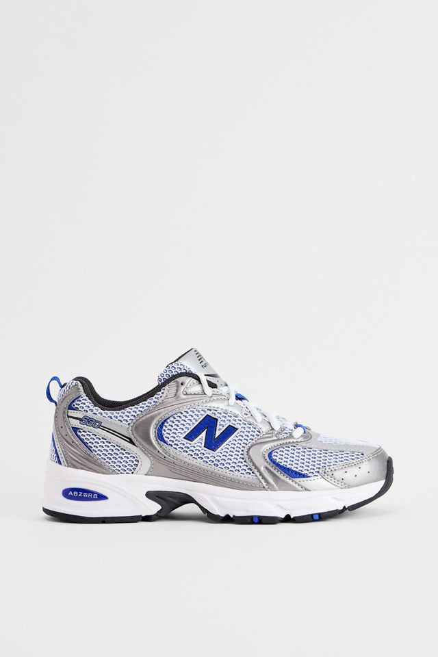 Scarpe da Ginnastica New Balance 530 Argento Blu #3