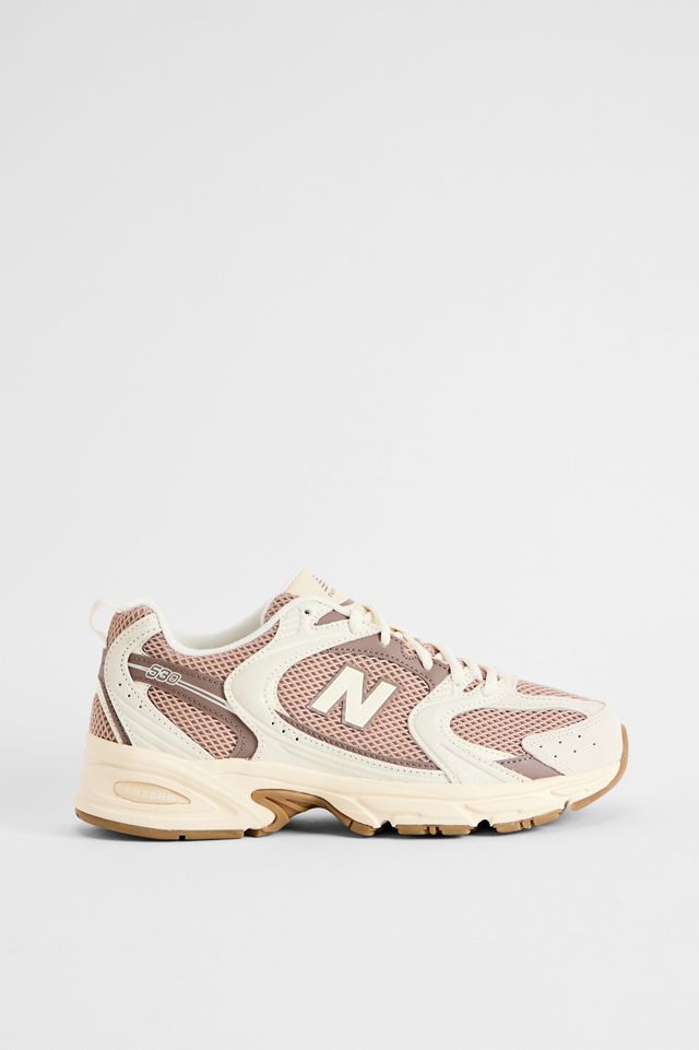 New Balance Beige & Braune 530 Turnschuhe #1