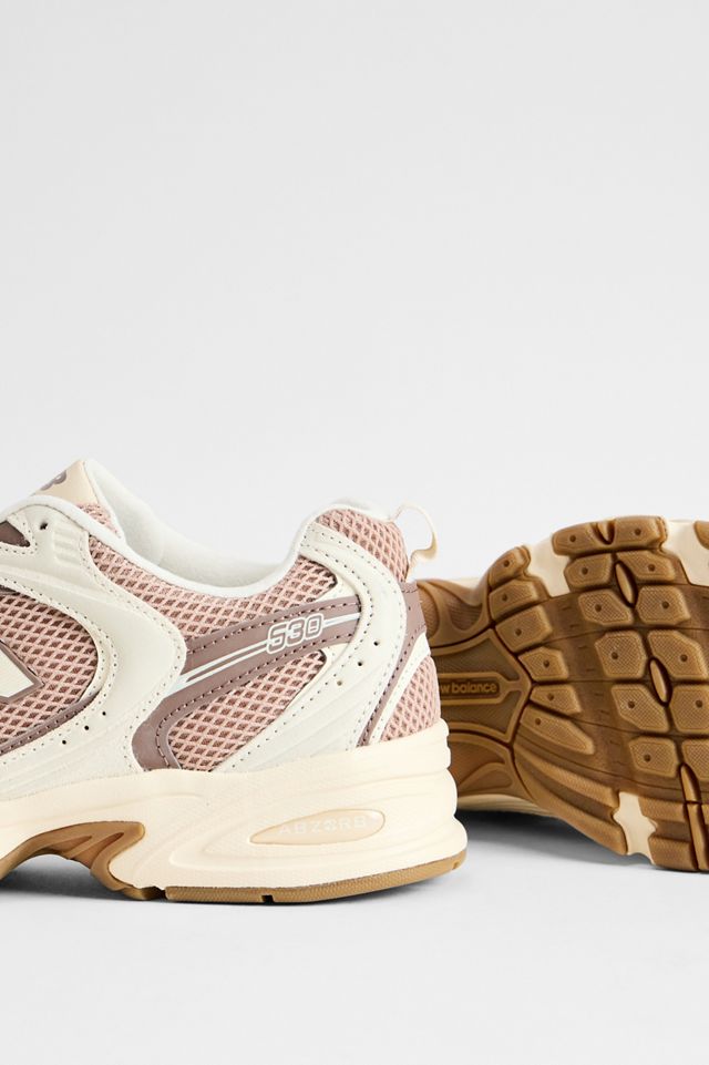 New Balance Beige & Braune 530 Turnschuhe #4