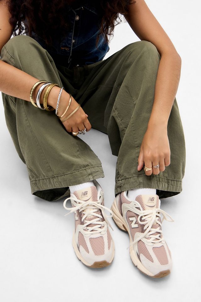 New Balance Beige & Braune 530 Turnschuhe #5