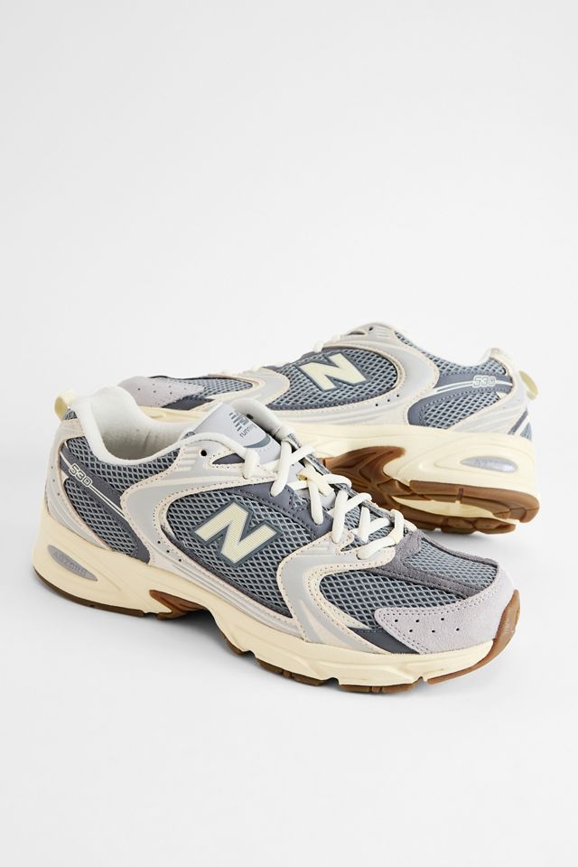 New Balance Beige & Grey 530 Trainers