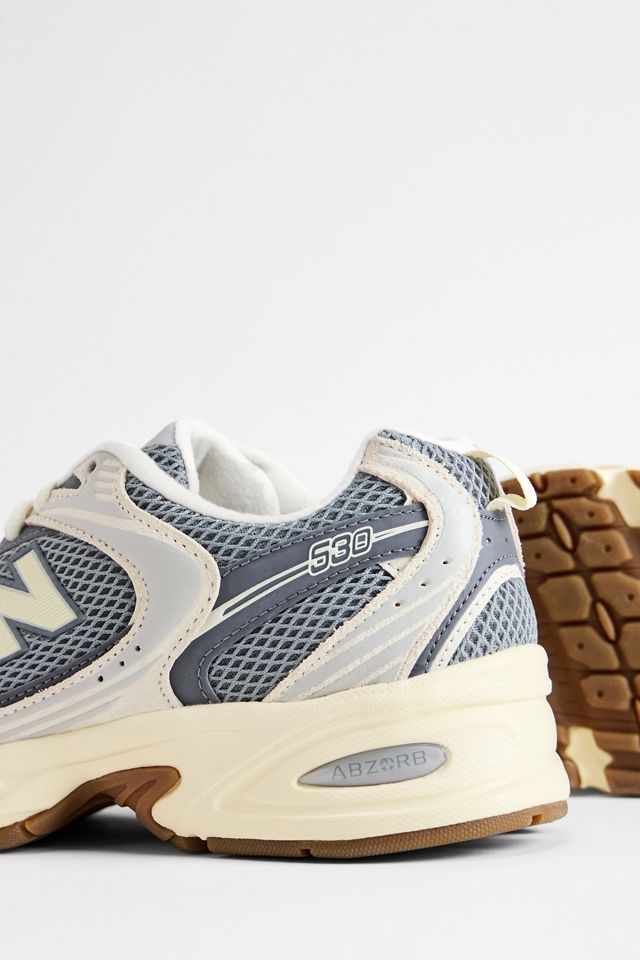 New Balance Beige & Grey 530 Trainers #3