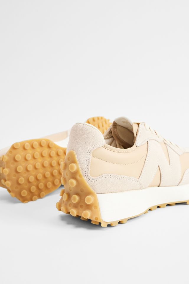 New Balance Bisque Beige 327 Trainers #3