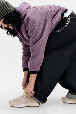 New Balance Bisque Beige 327 Trainers - Beige Shoe UK 4 at Urban Outfitters