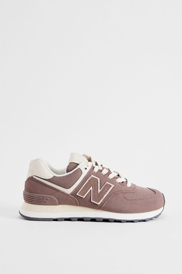 New Balance Dark Mauve 574 Trainers #1