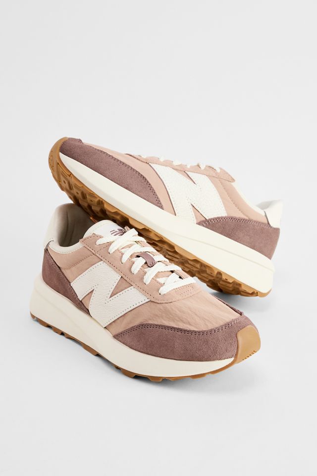 New Balance Sneakers 370 Beige e Marroni #1