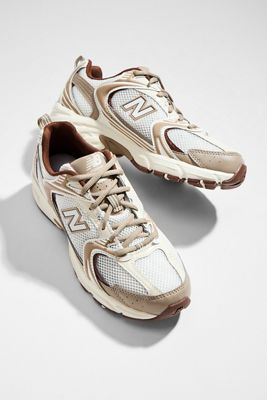 Scarpe da ginnastica 530 bianche e marroni New Balance