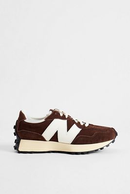 Zapatillas New Balance 327 Marrón y Blanco