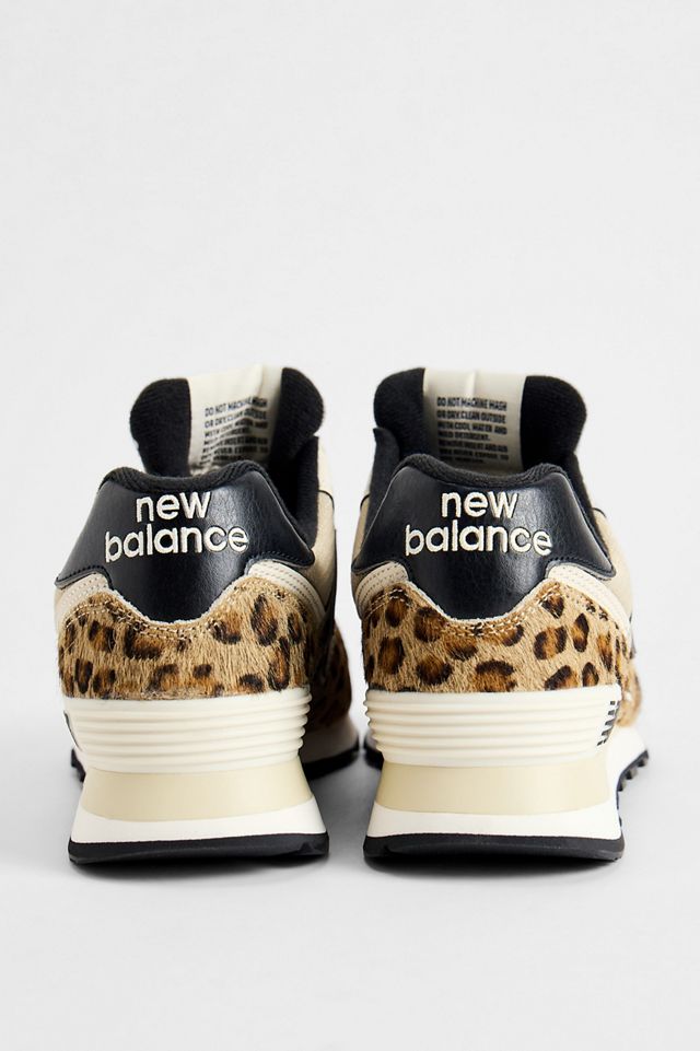 New Balance Leopard Print 574 Trainers #2