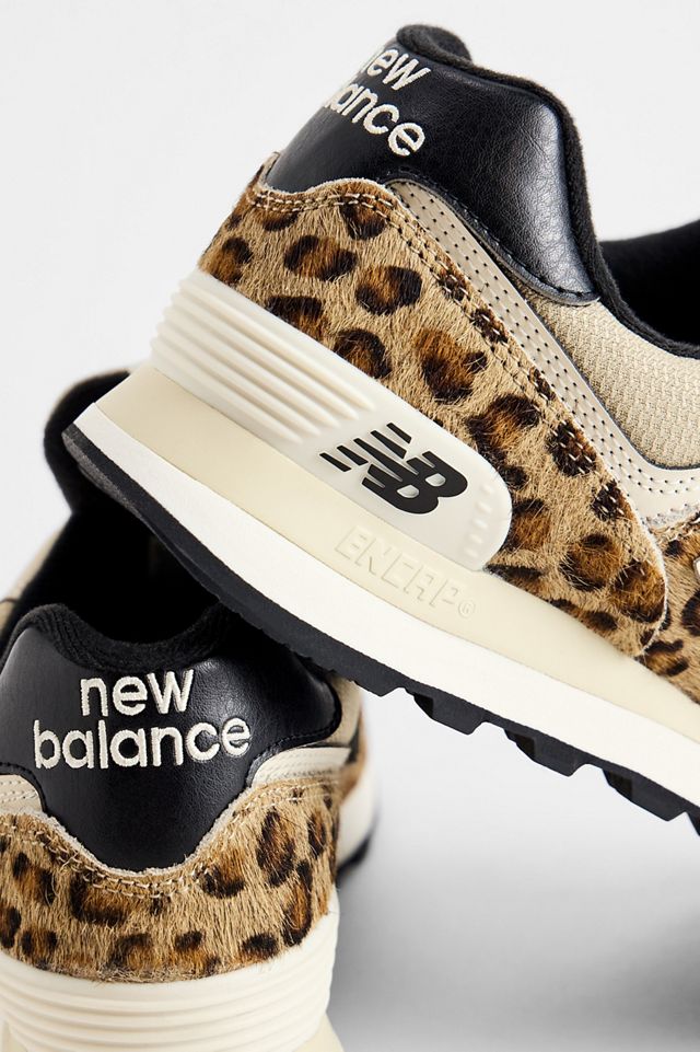 New Balance Leopard Print 574 Trainers #3