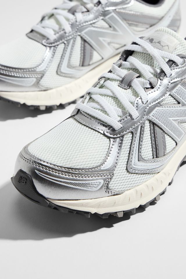 Scarpe da Ginnastica New Balance 410V5 Bianche e Argento #2