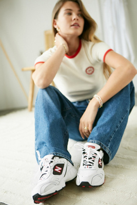 new balance 452 white trainers