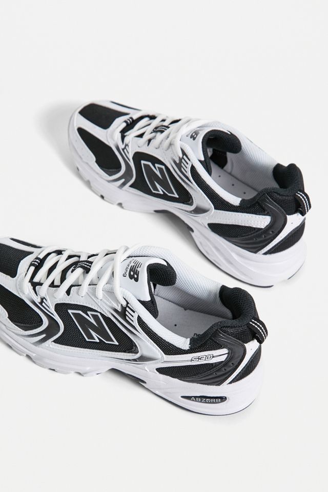 New Balance 530 - Baskets  noires et blanches #4
