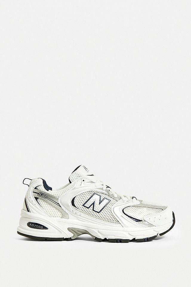 New Balance 530 White Trainers - White UK 4 at Urban Outfitters