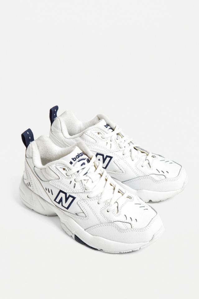 New Balance 608 White Trainers