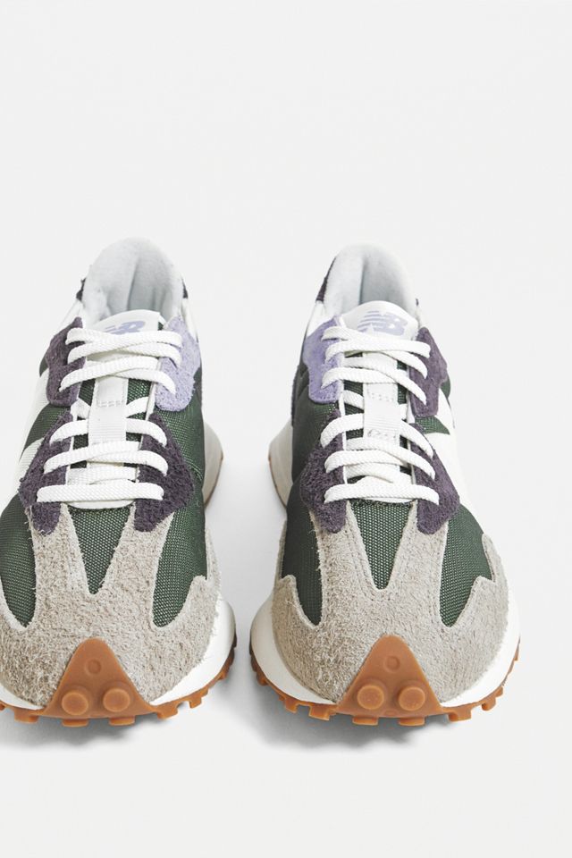 New Balance 327 Green Trainer #2