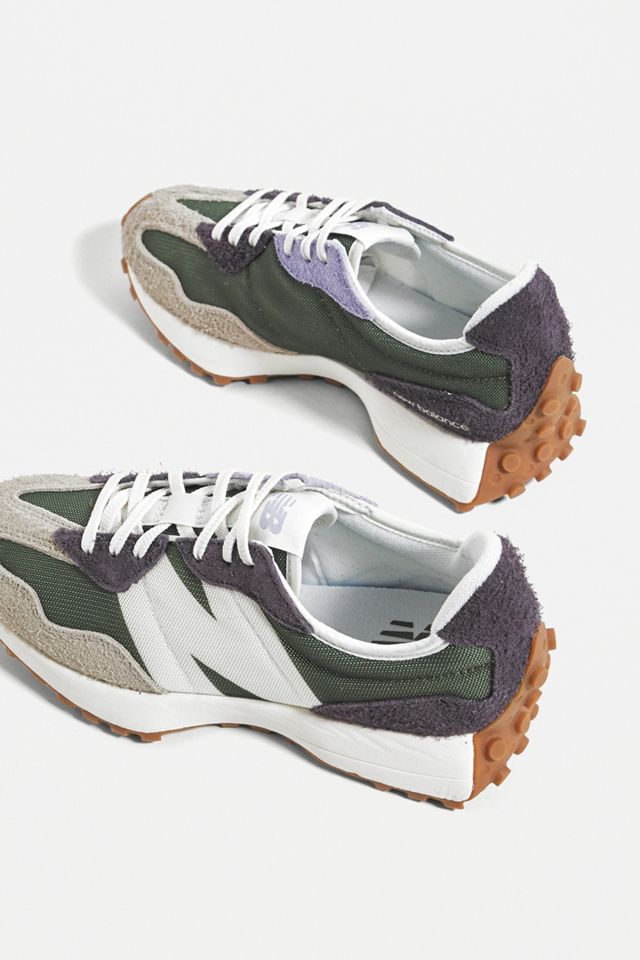New Balance 327 Green Trainer #3