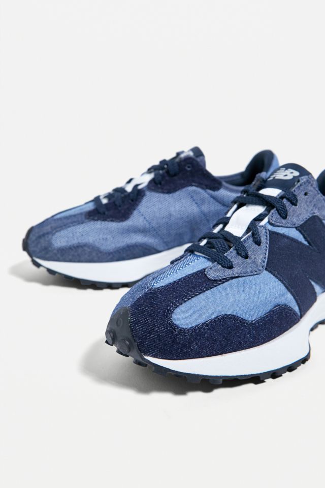 New Balance Baskets 327 en denim bleues