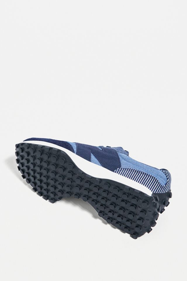 New Balance - Baskets 327 en denim  bleues #4