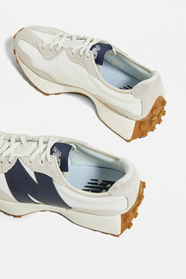 new balance 327 ecru and black