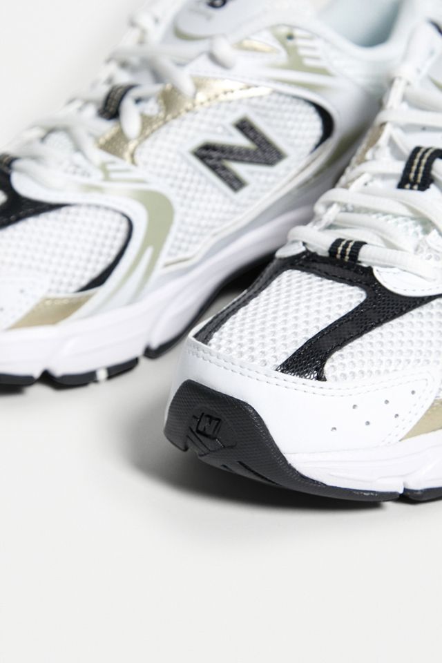New Balance 530 White & Silver Trainers #2