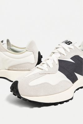new balance 327 ecru and black