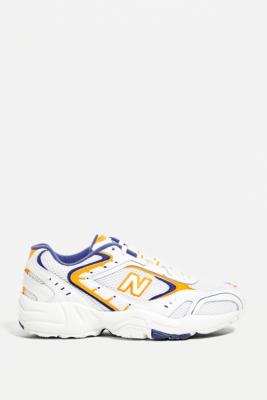 New Balance 452 White Orange Trainers Urban Outfitters UK