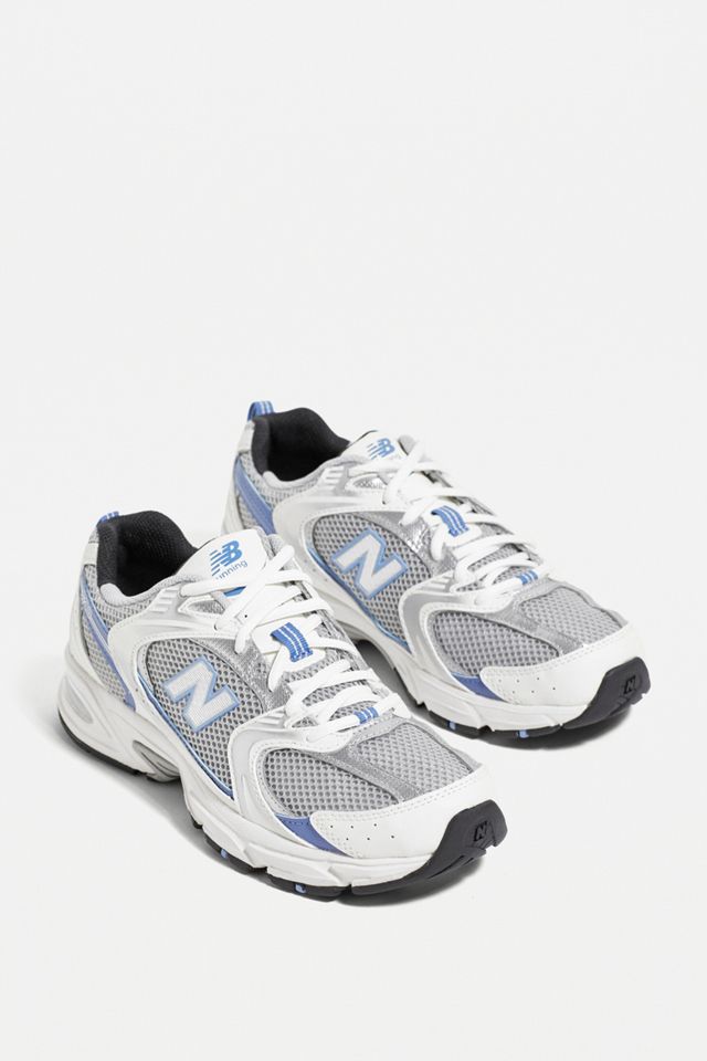 New Balance 530 White & Blue Trainers #1