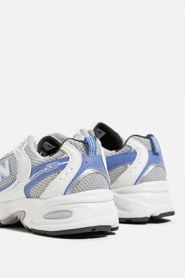 New Balance 530 White & Blue Trainers #2