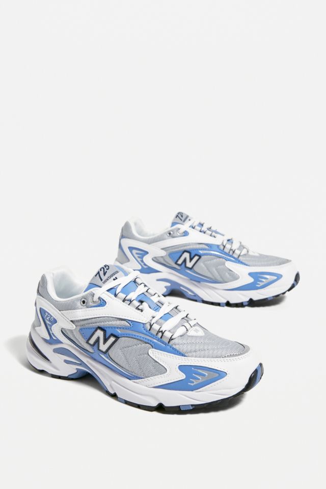 New balance shop bleu et argent