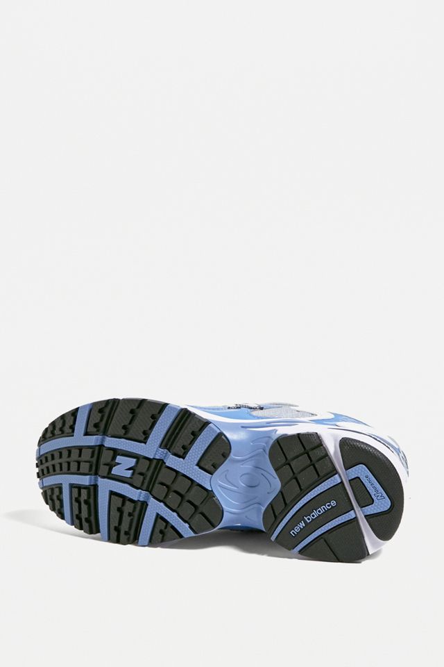 New Balance - Baskets 725 argent et bleu #4